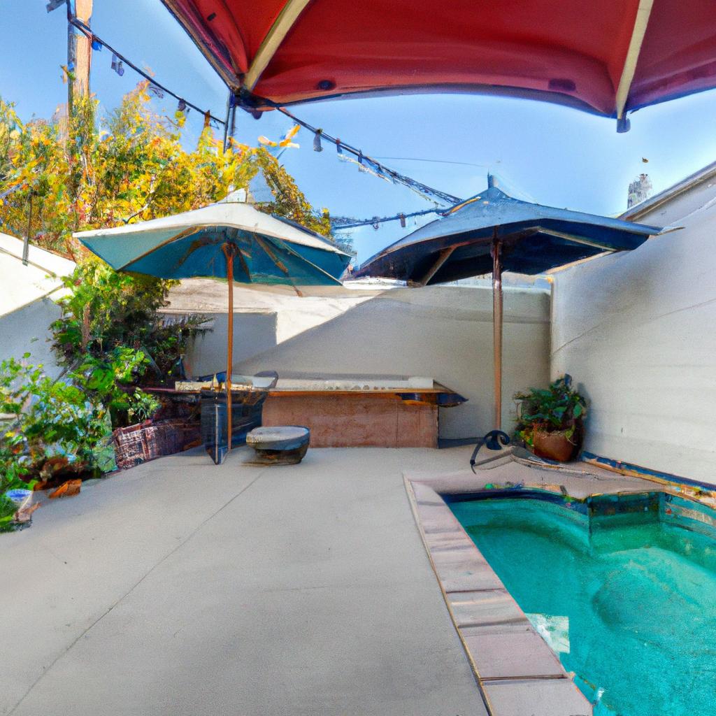 Find serenity in your own backyard with Azul Pools' small pool installation