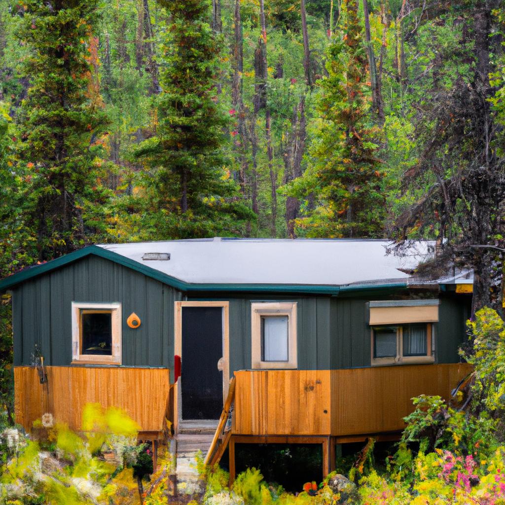 Staying in a rustic cabin is a great way to experience the tranquility and charm of Denali National Park