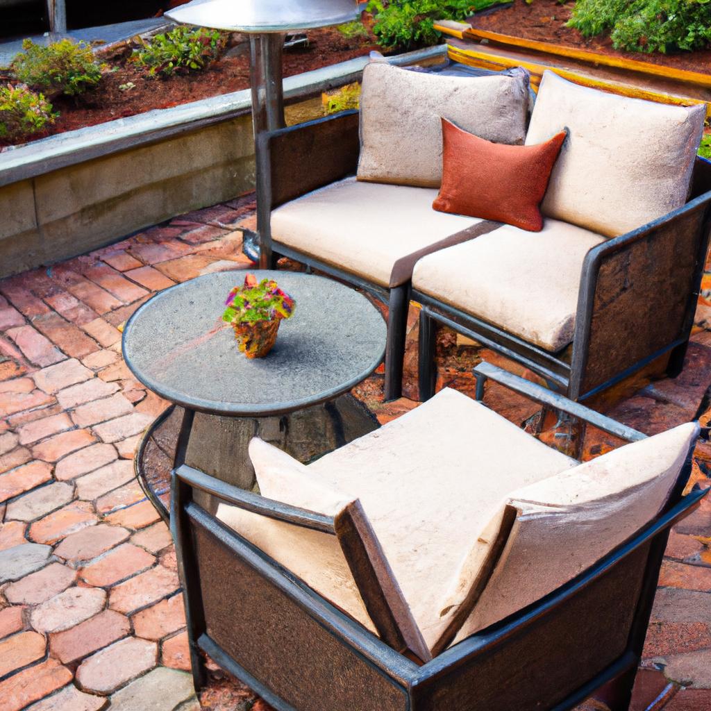 Relax and unwind in our comfortable outdoor seating.