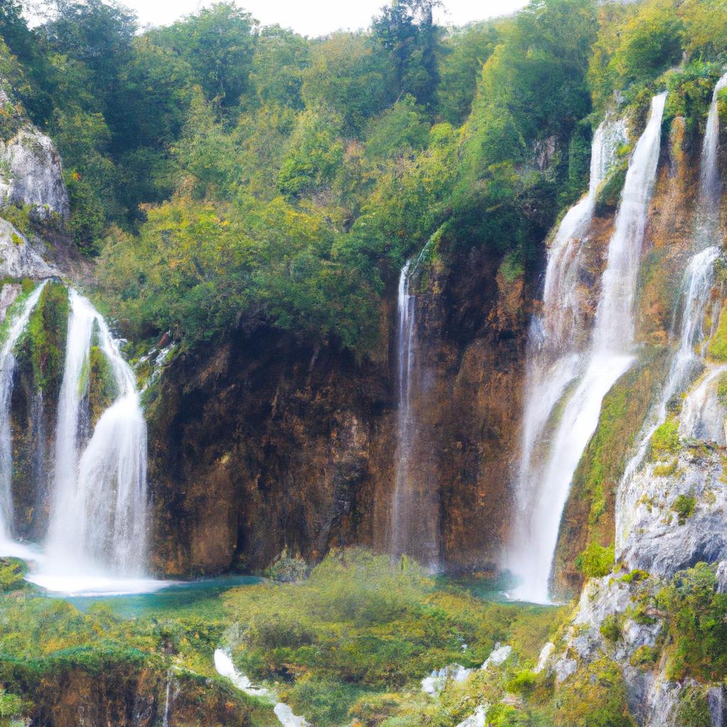 Witness the beauty of the waterfalls at Croatia Lake Plitvice