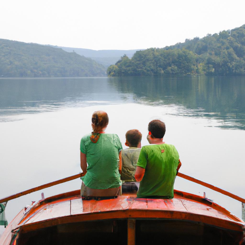 Boat rides in Croatian National Park are a fun activity for the whole family.