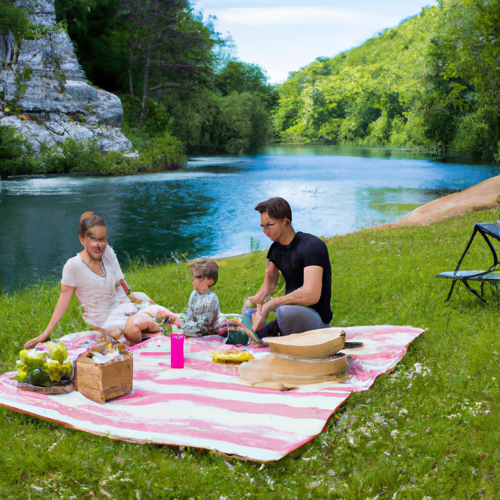 Enjoy a relaxing picnic by the riverside in Croatia with your loved ones