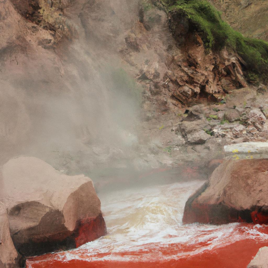 In Peruvian culture, the boiling river is believed to have healing properties and is considered a sacred site.