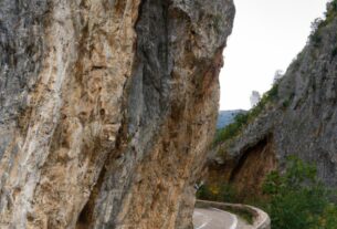 Dangerous Mountain Road
