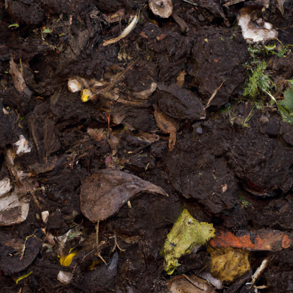 Decomposed compost that is ready to be used in the garden.