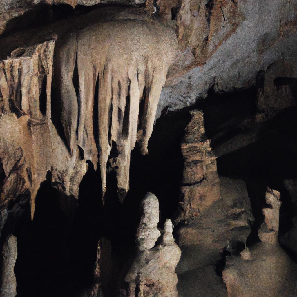 The deep cave in Georgia is a wonder of nature, with its stunning stalactites and stalagmites that have formed over millions of years.