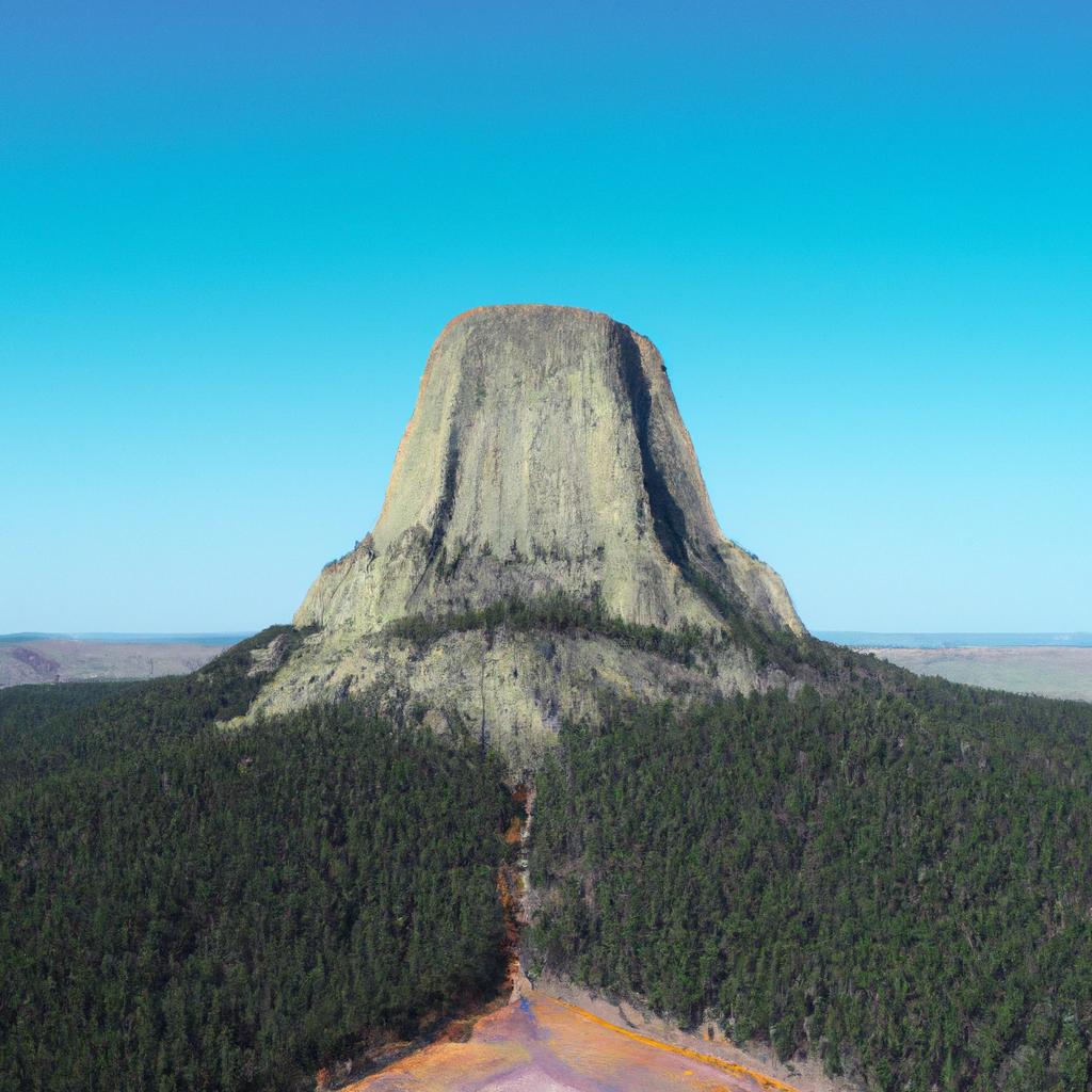 Devils Tower Mountain