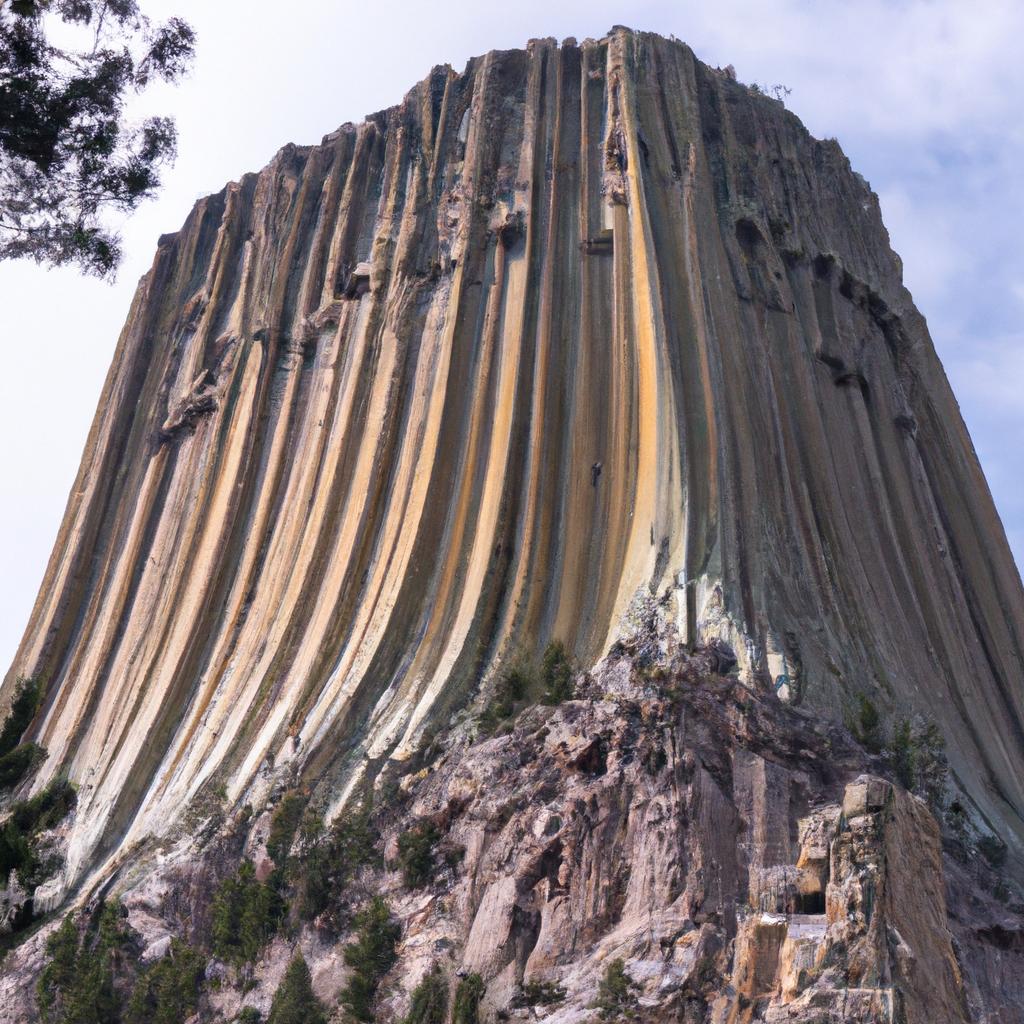 Marvel at the unique and fascinating rock formations of Devil's Tower