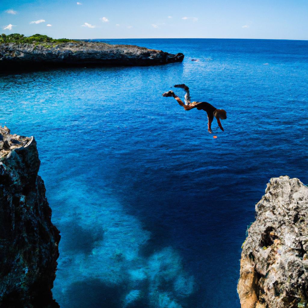 Dive into Adventure at Salento Natural Pool's Cliff Jumping Spot