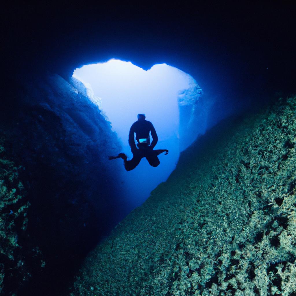 Divers brave enough to explore the Dragon Hole are rewarded with a once-in-a-lifetime experience of witnessing the beauty and mystery of the deep sea.