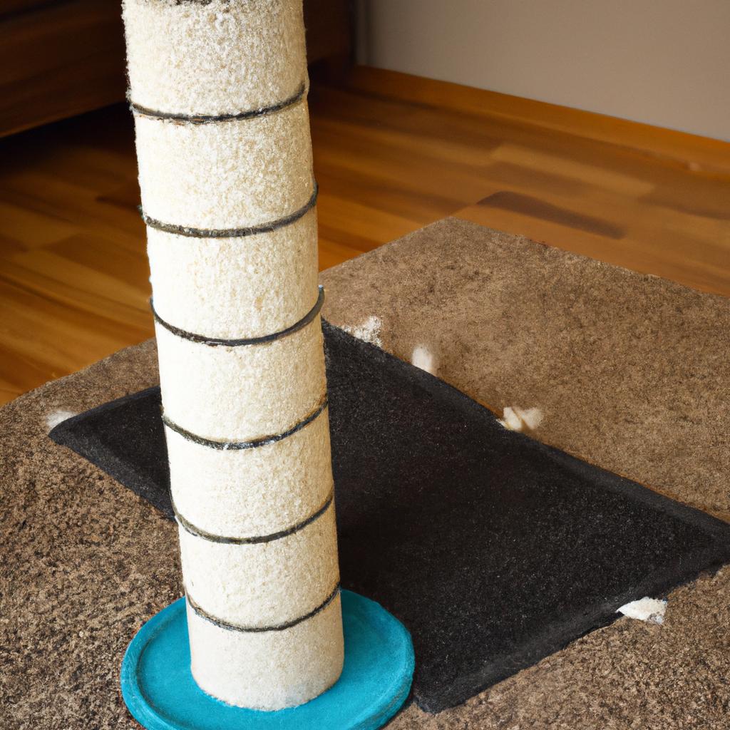 Save your furniture and give your cat a place to scratch with this easy DIY project.