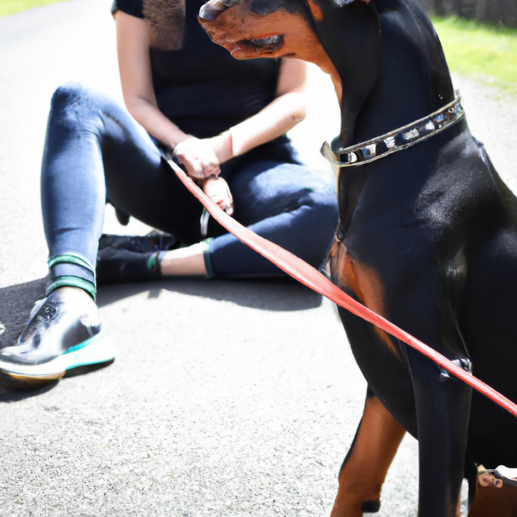 Doberman Pinschers are highly intelligent and trainable, making them great for tasks such as guarding and search and rescue.
