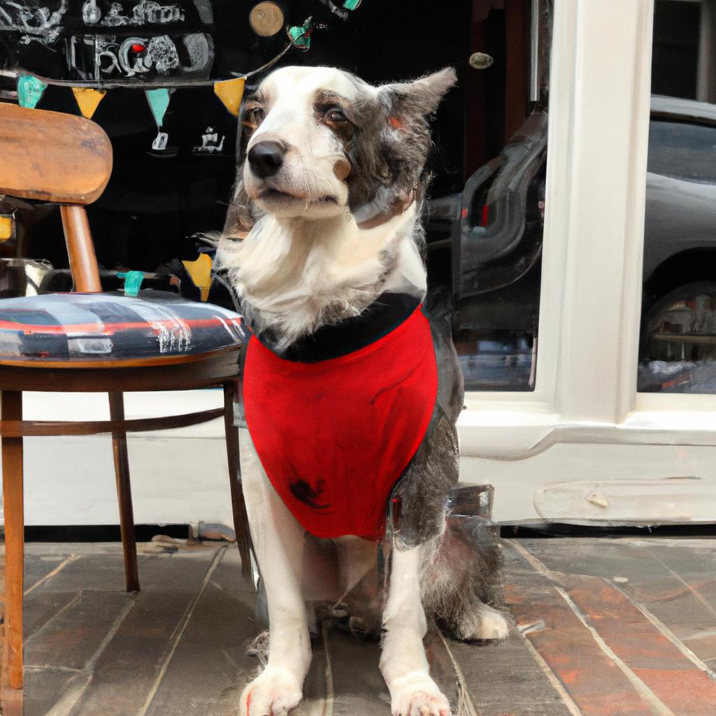 Strike a pose! Dogs love getting their picture taken at pet-friendly cafes