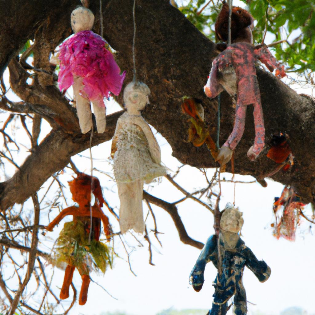 The creepy collection of dolls on Doll Island in Mexico