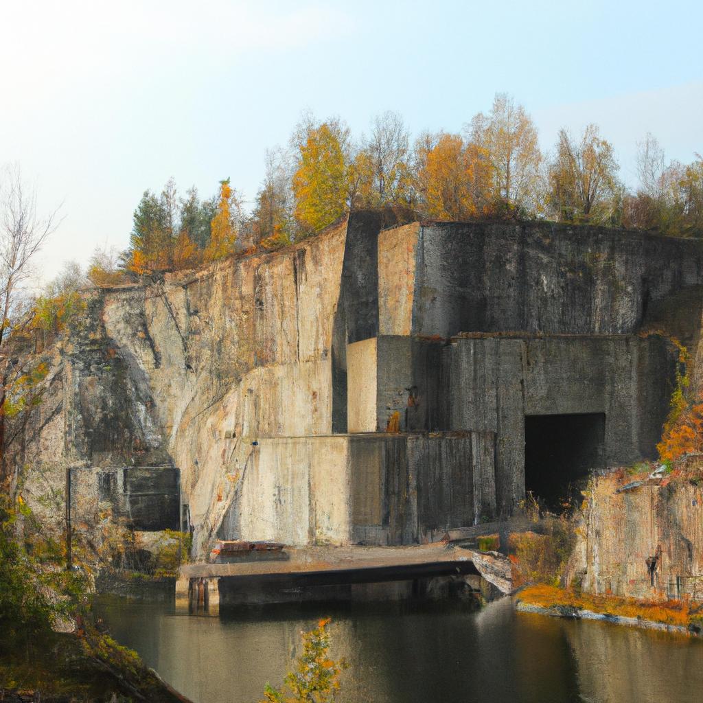 The Dorset Marble Quarry played a significant role in historical architecture