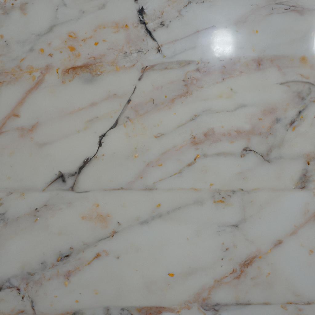 A close-up of the different types of marble in the Dorset Marble Quarry