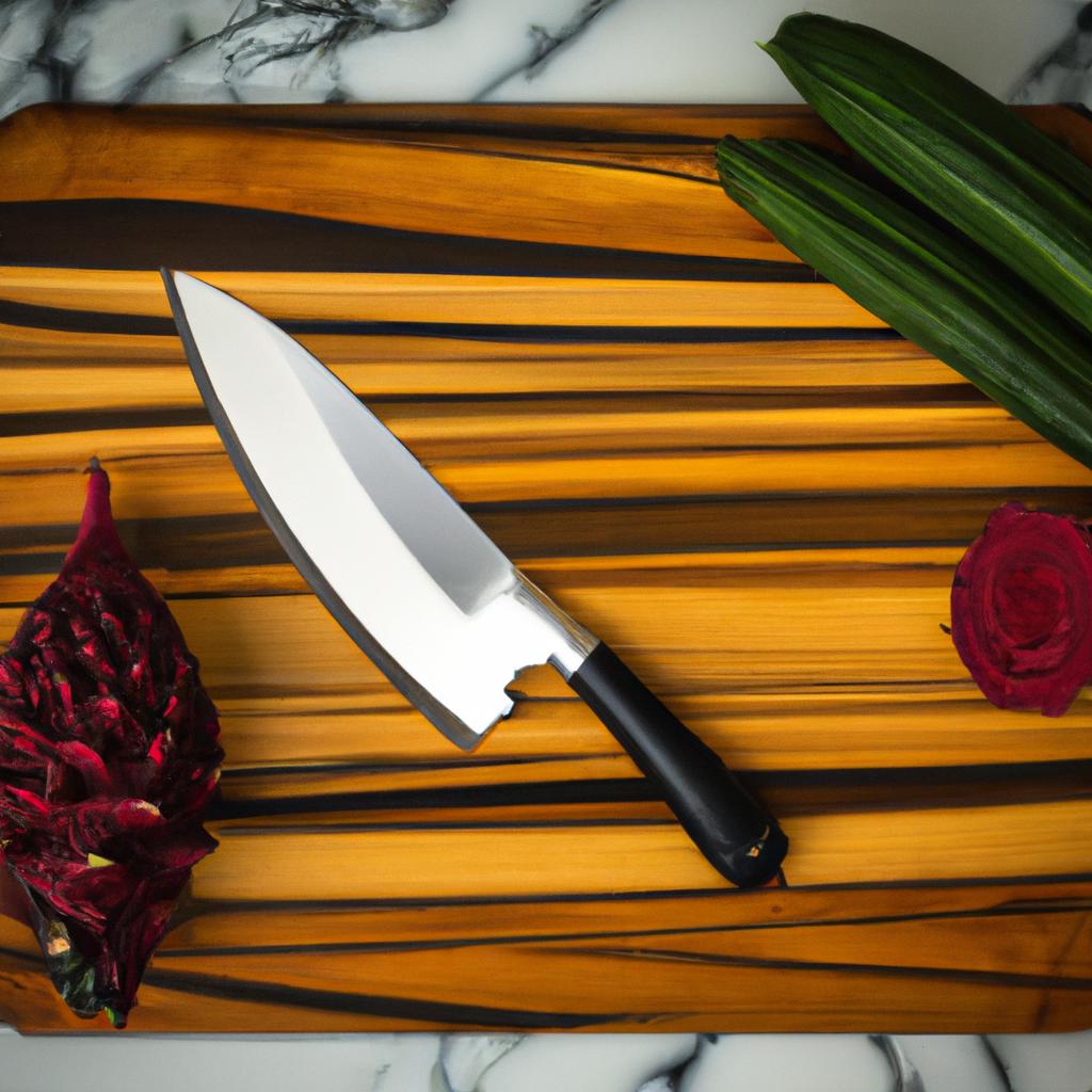 This dragon's blood wood cutting board not only looks stunning but is also durable and perfect for everyday use.