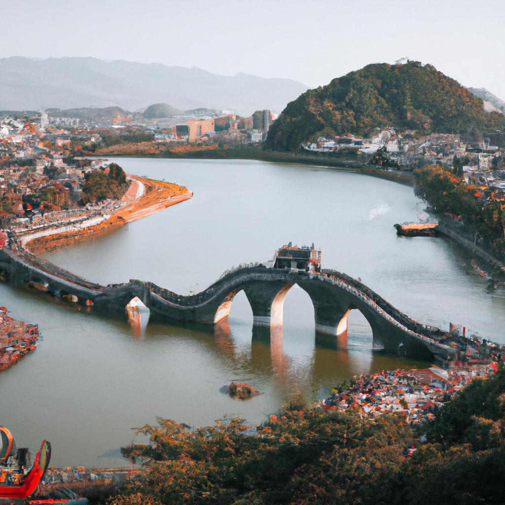 The stunning architecture of Dragon Bridge blending with the modern skyline of Danang