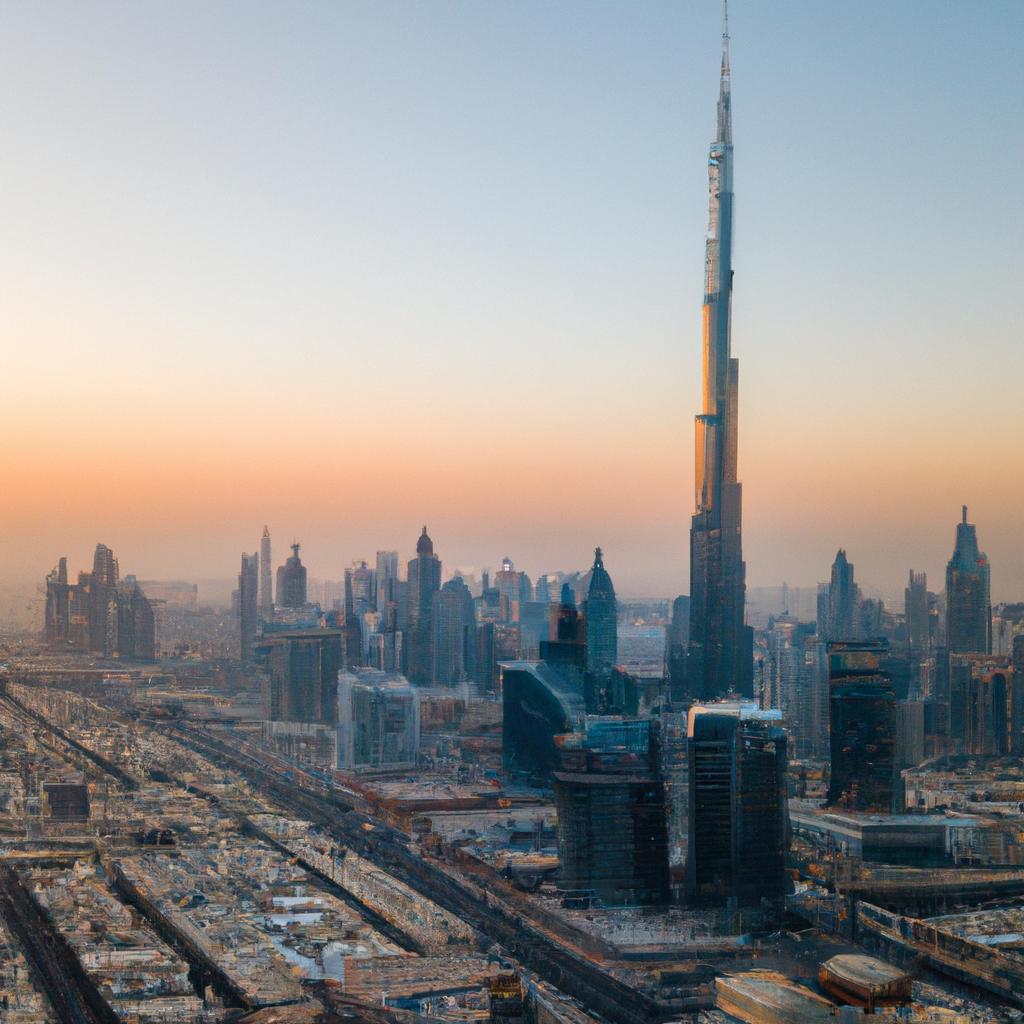 Dubai's iconic landmark, Burj Khalifa