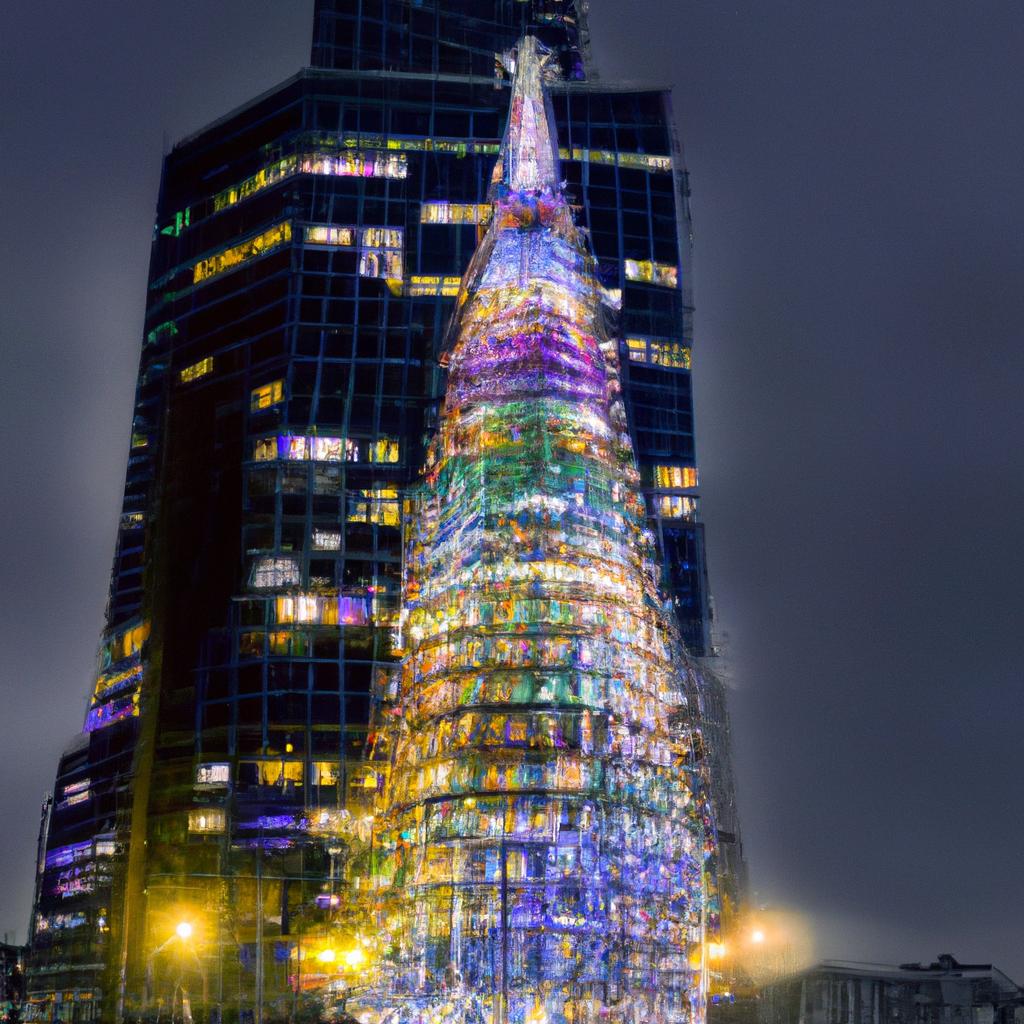 The World's Most Spectacular Christmas Tree in Dubai, United Arab Emirates