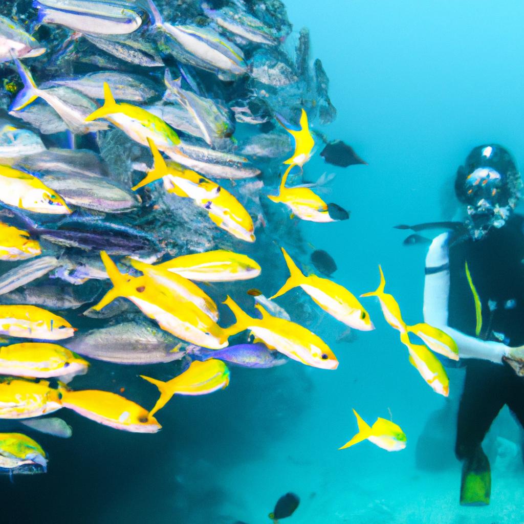 Encountering the vibrant marine life of Dubai's deep seas