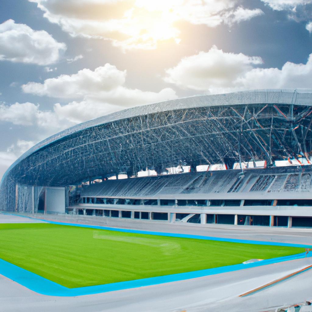 This beautiful football stadium proves that sustainability and style can go hand in hand.