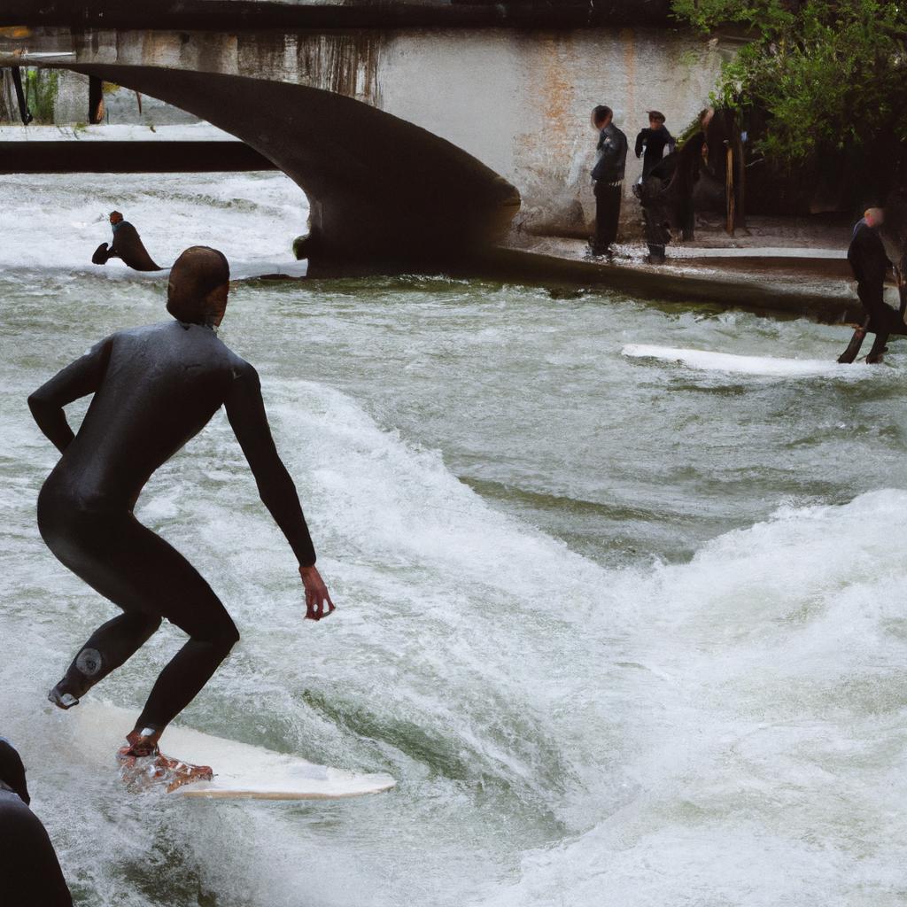 Eisbach Surfers