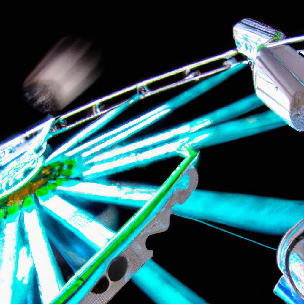 The Electric Daisy Carnival is a high-energy festival with a variety of carnival rides.