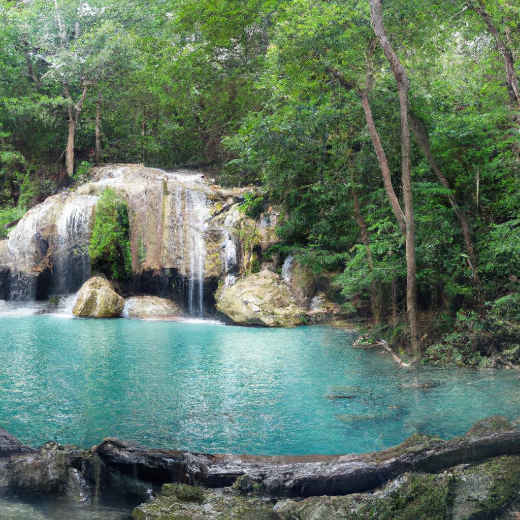 Erawan Waterfall is a must-visit destination for nature lovers