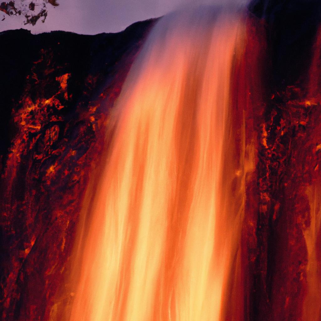 Eternal Flame Waterfall