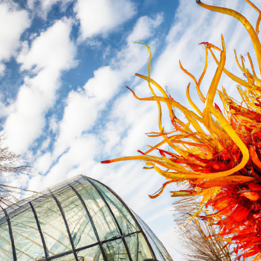 Experience the beauty of art and architecture at the Chihuly Museum in Seattle