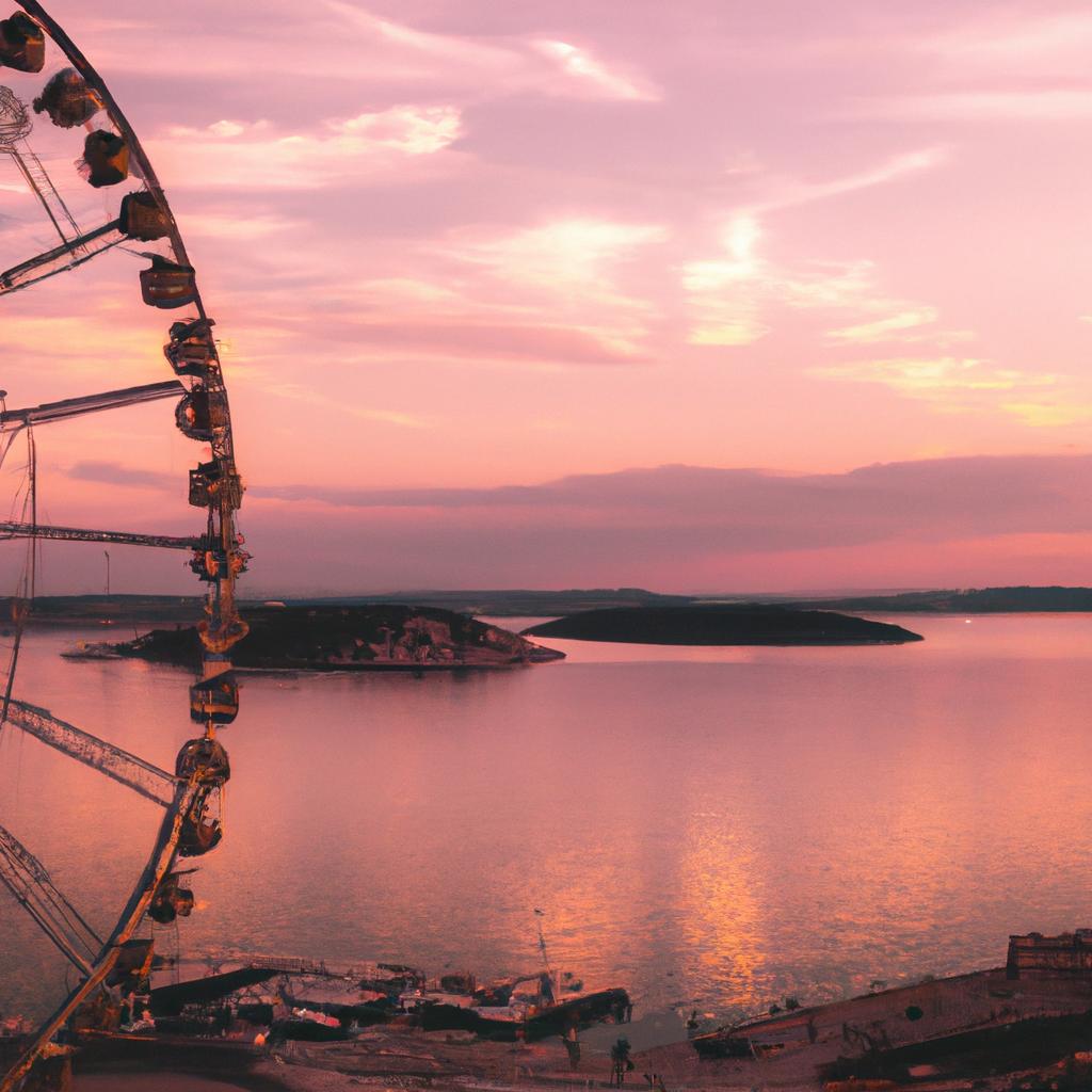 Sunset at the Eye of Croatia is a magical experience.