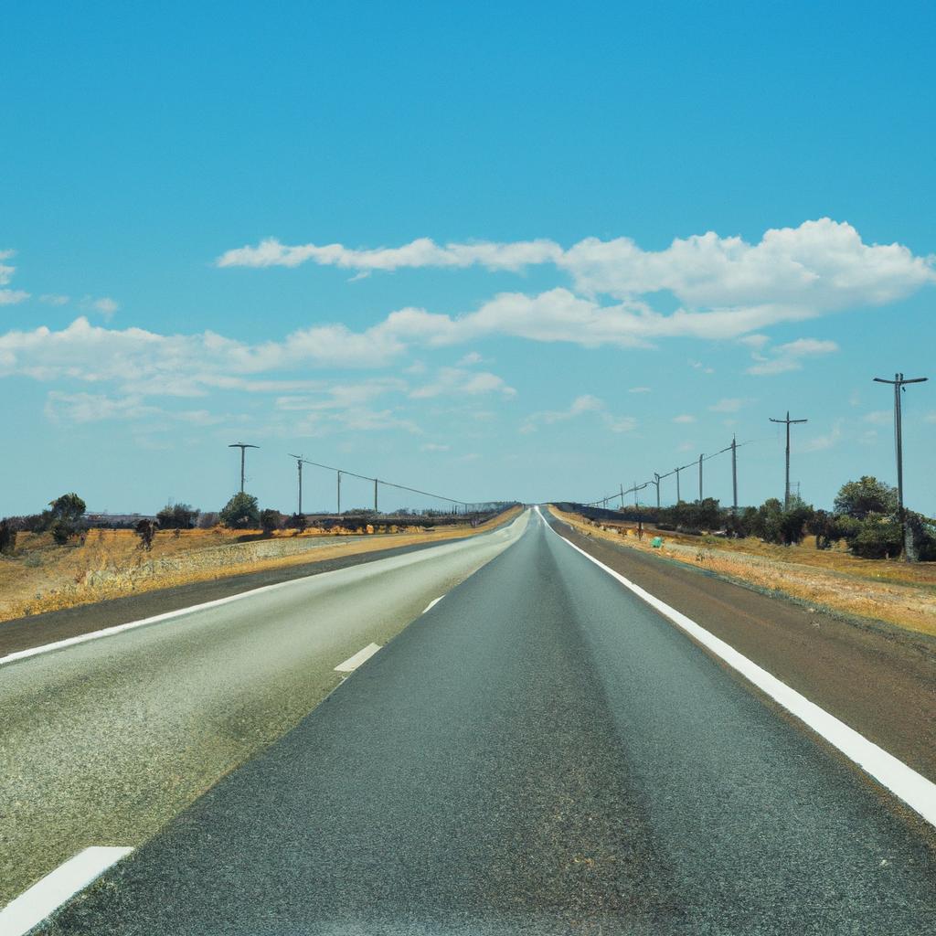 The Eyre Highway is the longest straight road in Australia, offering a unique driving experience