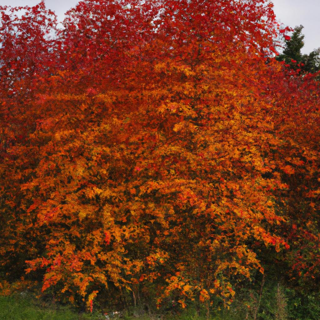 This beautiful deciduous shrub brings warm autumn colors to your garden!