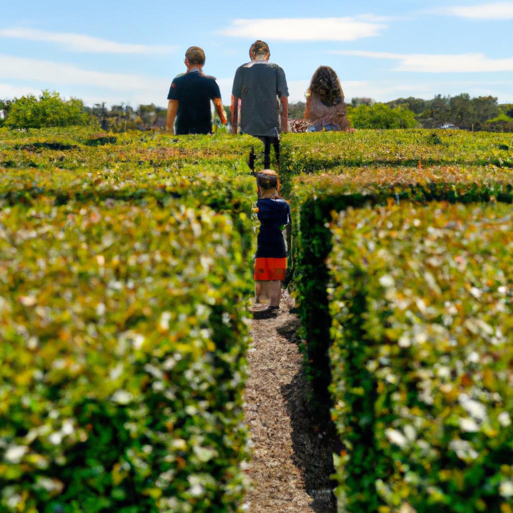 Shrub mazes provide a unique way to get some exercise and fresh air while having fun with loved ones.