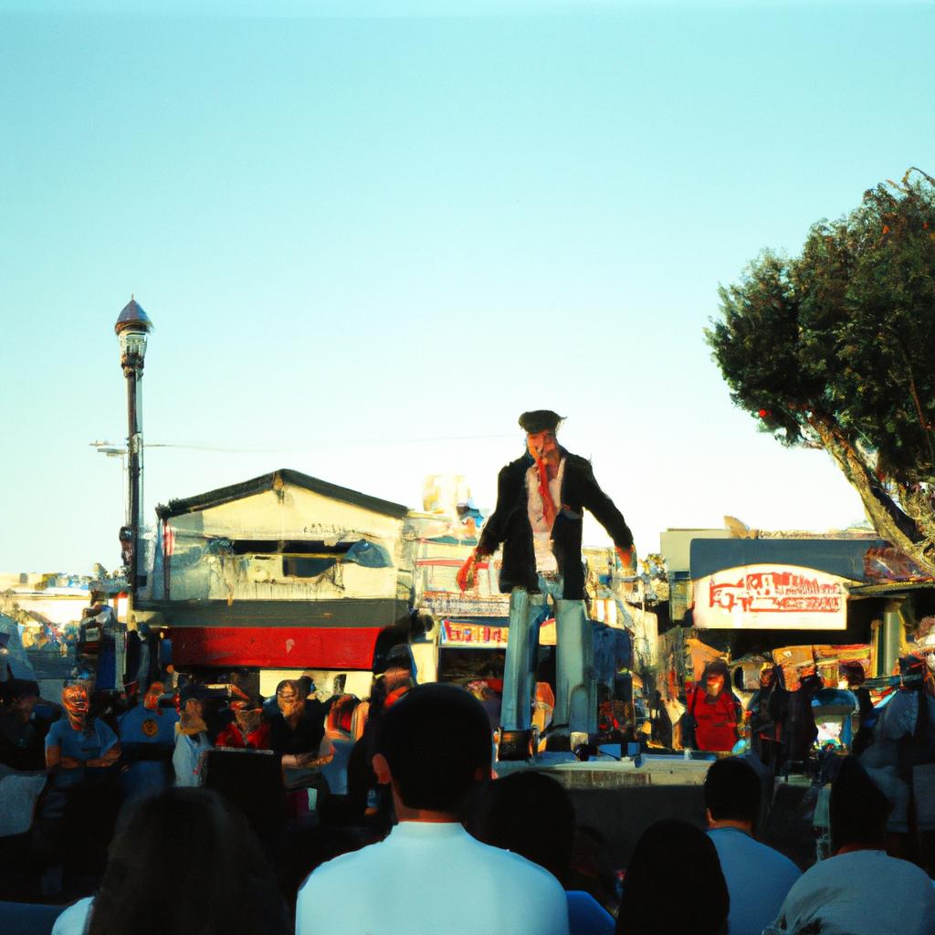 Fisherman's Wharf is a lively area of San Francisco with plenty of street performers and entertainment