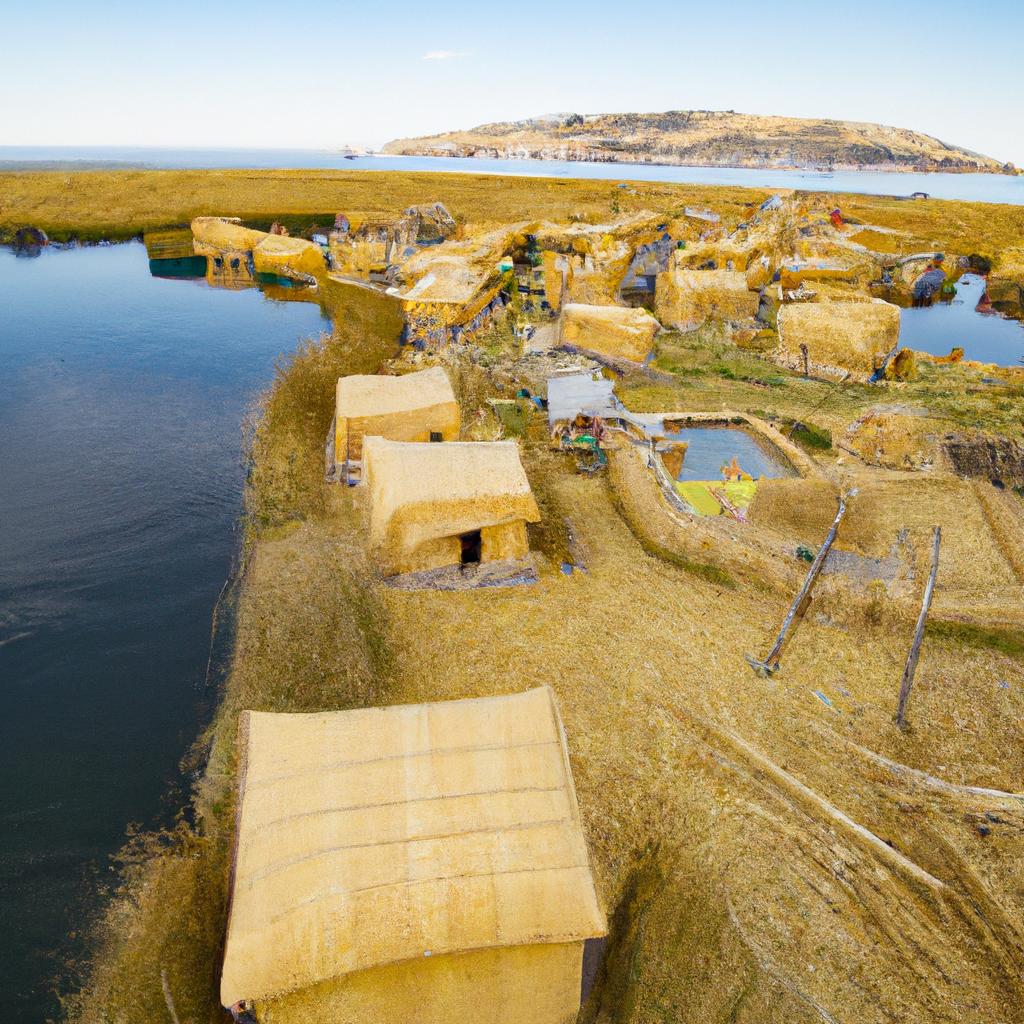 The floating islands of Uros are a marvel of engineering and ingenuity, made entirely out of totora reeds that grow in Lago Titicaca.