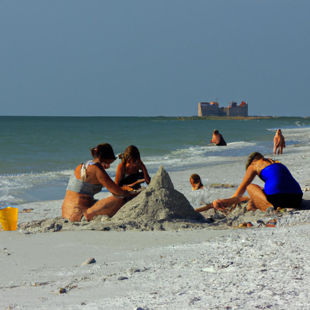 Quartz sand beaches are perfect for building sandcastles due to their fine and compact texture
