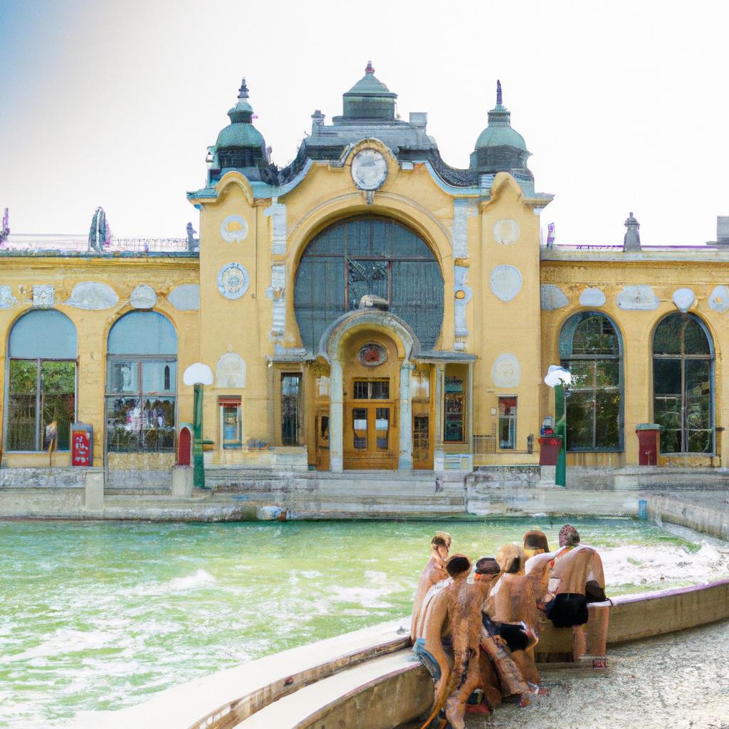 Unwind and relax with friends at one of Budapest's world-renowned thermal baths