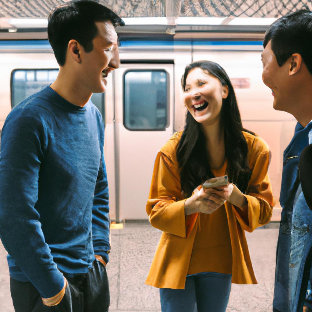 The Chongqing Metro is a social hub for locals and tourists alike.