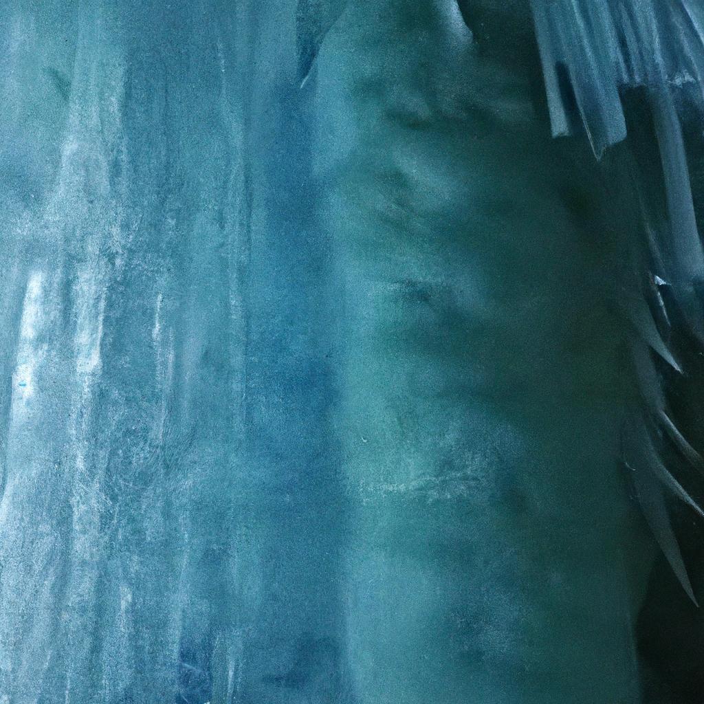 The frozen waterfall in the world's largest ice cave is a sight to behold.