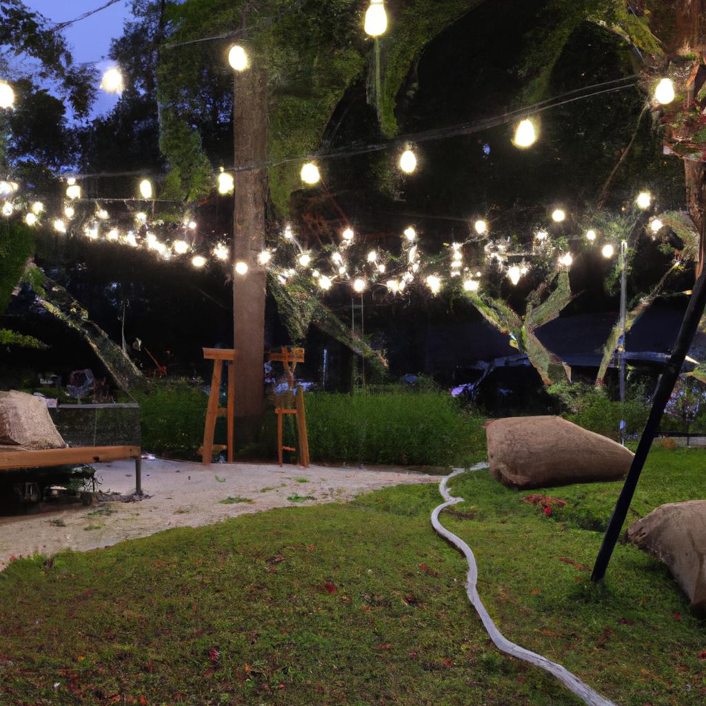 Creating a cozy ambiance for garden relaxation
