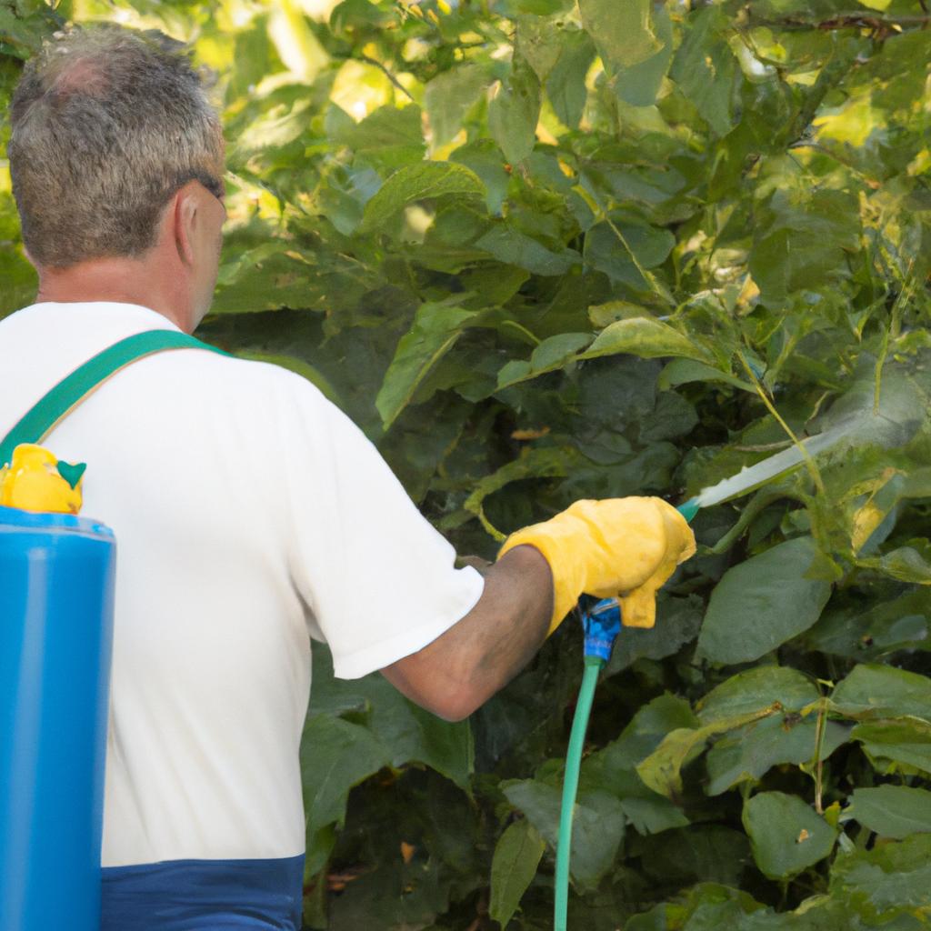 Pest and disease control is essential for maintaining a healthy garden.