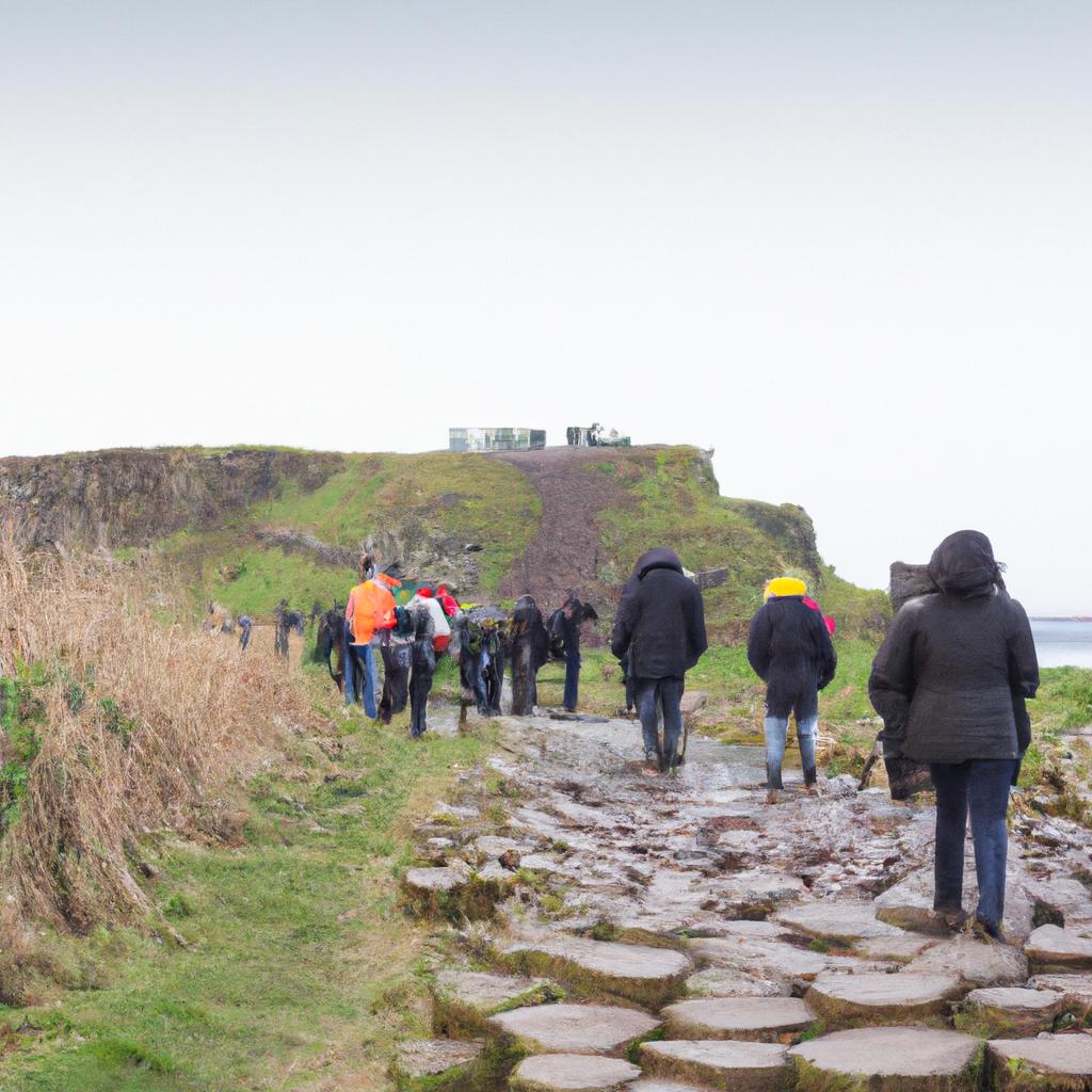 A guided tour of the Giant's Causeway