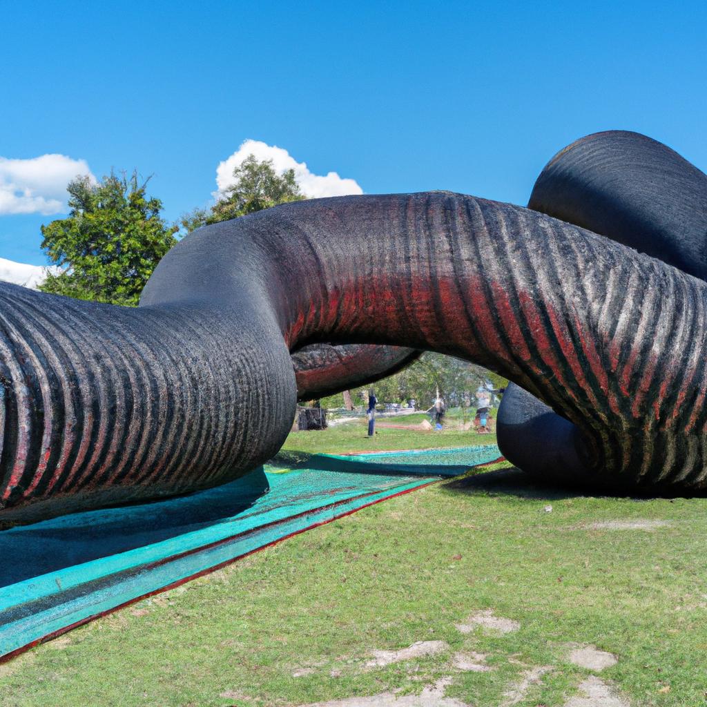 Giant Snake Art