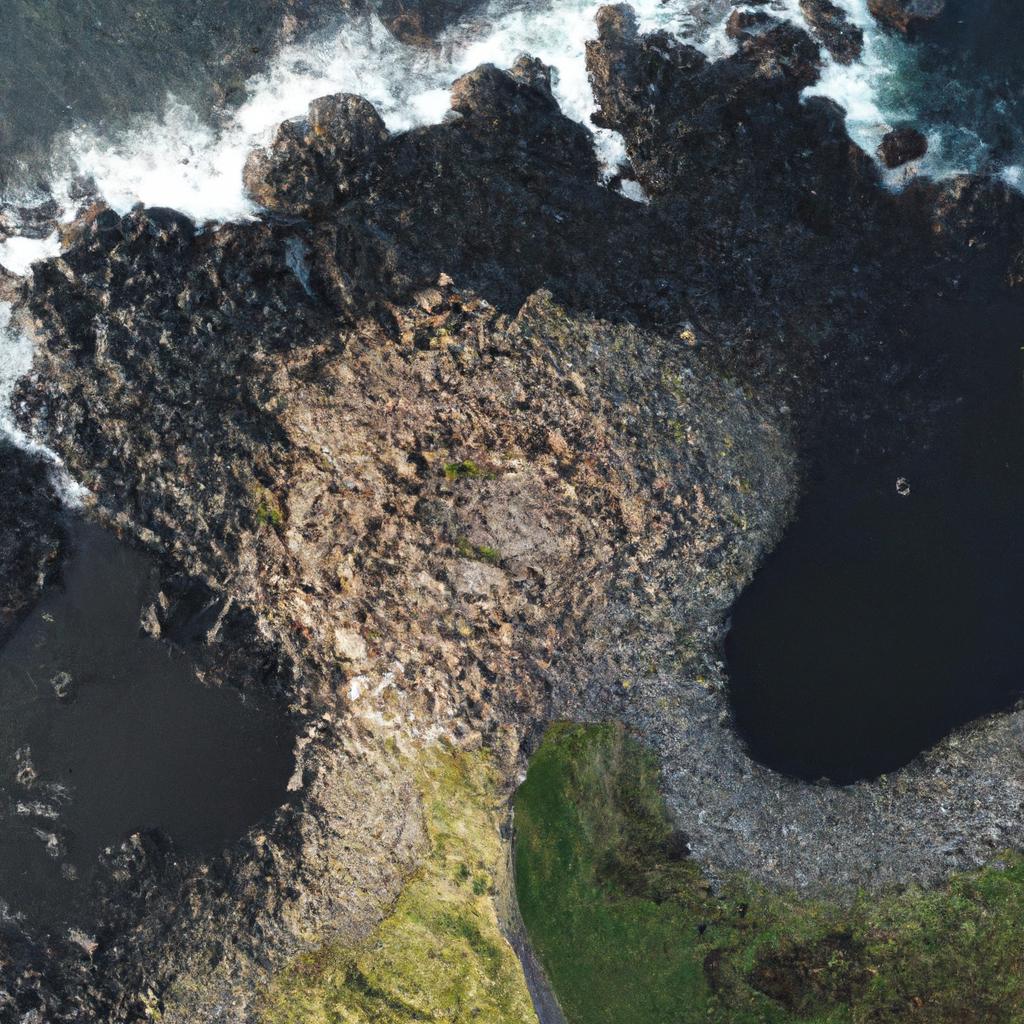 See the majesty of Giants Causeway from a different perspective
