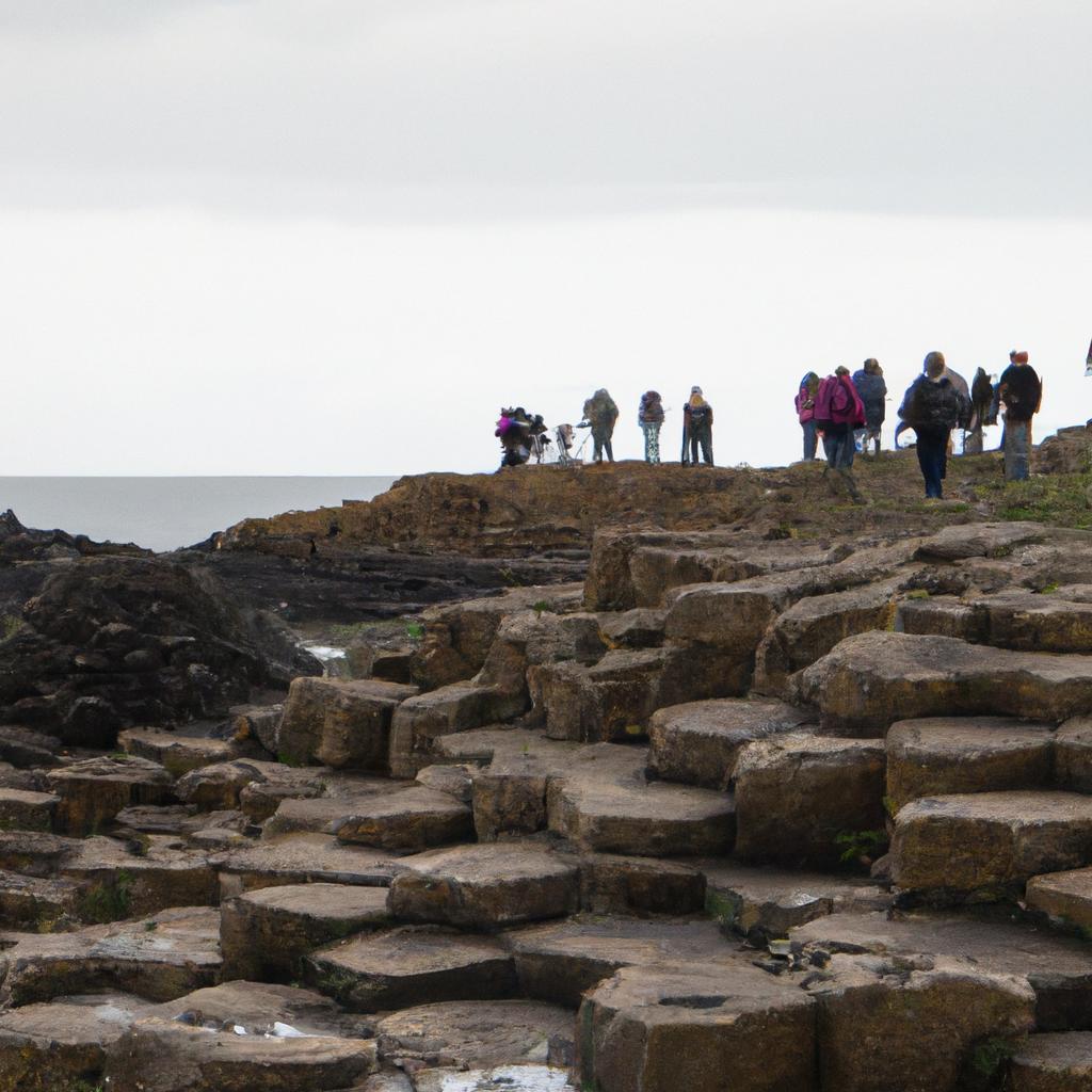 Tourism has both positive and negative impacts on the Giant's Causeway rocks and the surrounding environment.