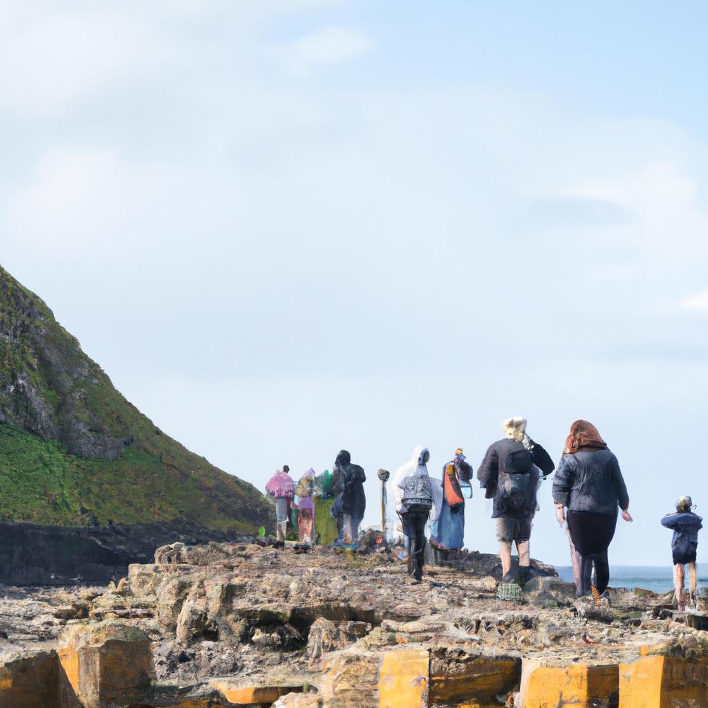 Visitors can explore the Giant's Causeway and learn about its cultural and historical significance.