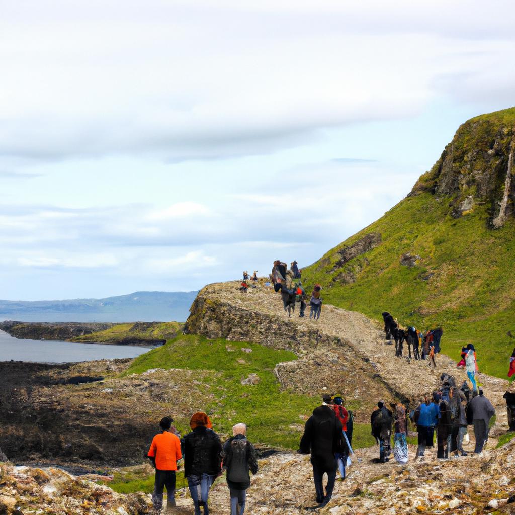 Thousands of tourists flock to the Giant's Causeway every year to marvel at its natural beauty.