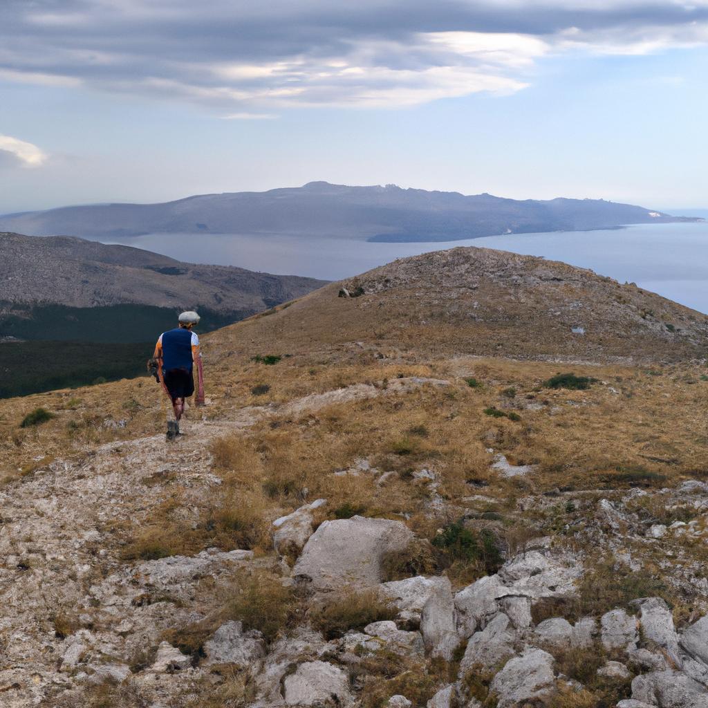 Hiking along the rugged trails of Vidova Gora in Golden Horn